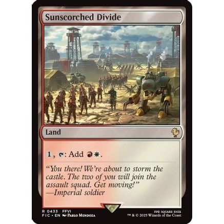 Sunscorched Divide (FIC-433) - Commander: FINAL FANTASY