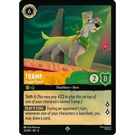 Tramp - Dapper Rascal (22/204) - Reign of Jafar Cold Foil