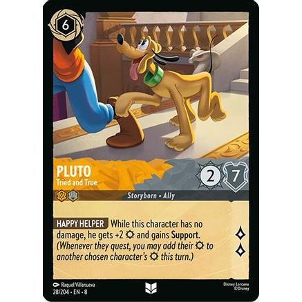 Pluto - Tried and True (28/204) - Reign of Jafar Cold Foil