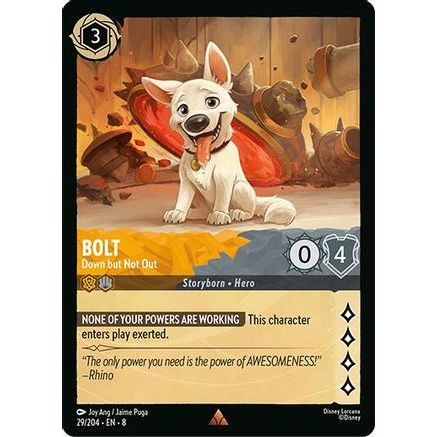 Bolt - Down but Not Out (29/204) - Reign of Jafar