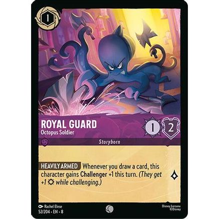 Royal Guard - Octopus Soldier (52/204) - Reign of Jafar Cold Foil