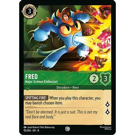 Fred - Major Science Enthusiast (92/204) - Reign of Jafar