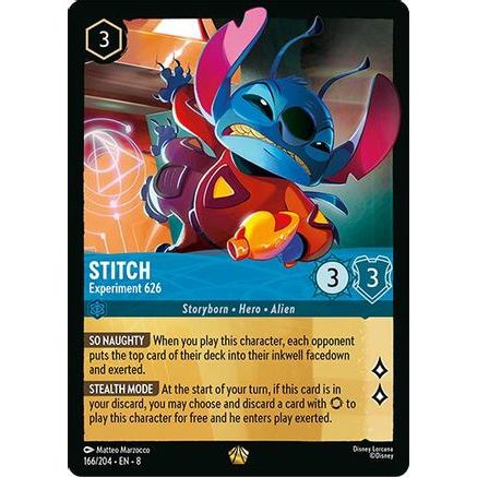 Stitch - Experiment 626 (166/204) - Reign of Jafar Cold Foil