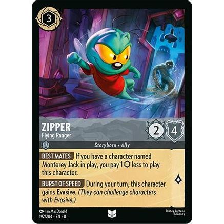 Zipper - Flying Ranger (192/204) - Reign of Jafar