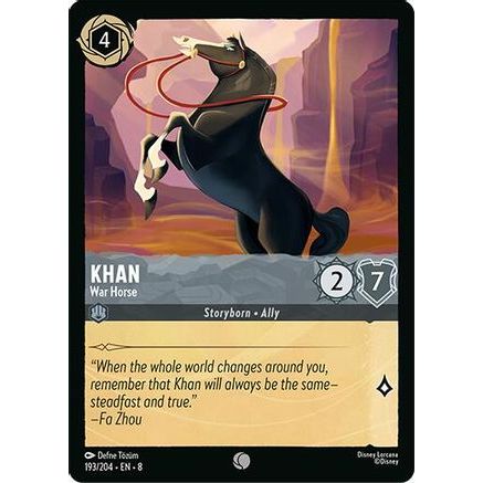 Khan - War Horse (193/204) - Reign of Jafar