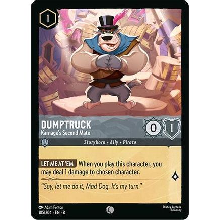 Dumptruck - Karage's Second Mate (185/204) - Reign of Jafar Cold Foil