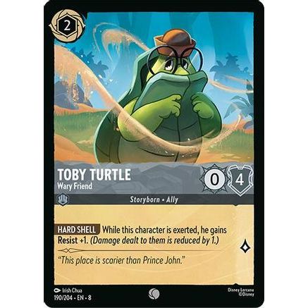 Toby Turtle - Wary Friend (190/204) - Reign of Jafar Cold Foil
