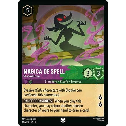 Magica De Spell - Shadow Form (66/204) - Reign of Jafar Cold Foil