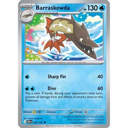 Barraskewda 63 - SV10 Destined Rivals