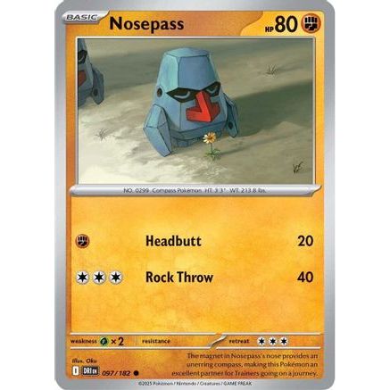 Nosepass 97 - SV10 Destined Rivals
