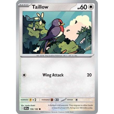 Taillow 156 - SV10 Destined Rivals