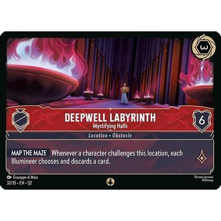 Deepwell Labyrinth - Mystifying Halls (32/35) - Illumineers Quest Palace Heist