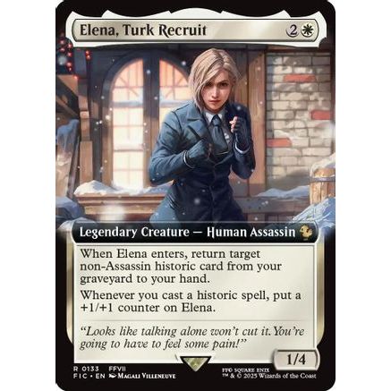 Elena, Turk Recruit (Extended Art) (FIC-133) - Commander: FINAL FANTASY