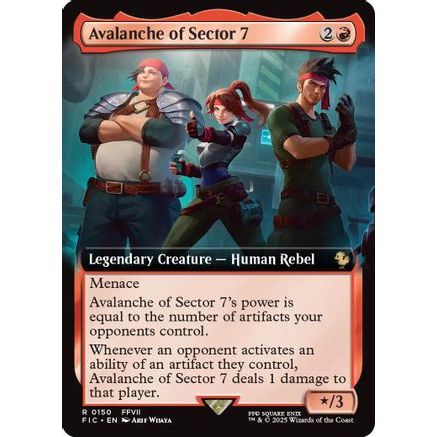 Avalanche of Sector 7 (Extended Art) (FIC-150) - Commander: FINAL FANTASY