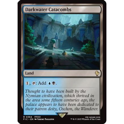 Darkwater Catacombs (Surge Foil) (FIC-384) - Commander: FINAL FANTASY Foil
