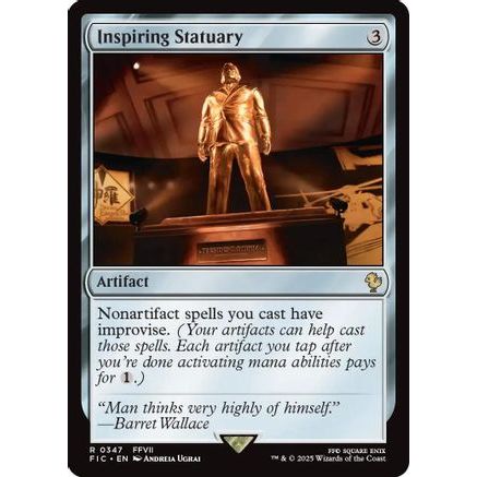 Inspiring Statuary (Surge Foil) (FIC-347) - Commander: FINAL FANTASY Foil