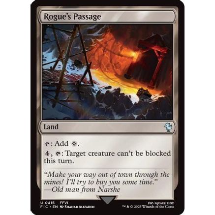 Rogue's Passage (Surge Foil) (FIC-415) - Commander: FINAL FANTASY Foil