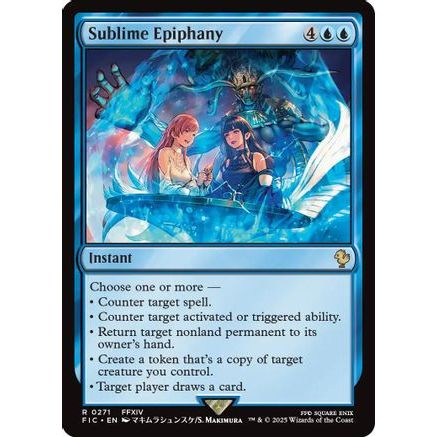 Sublime Epiphany (Surge Foil) (FIC-271) - Commander: FINAL FANTASY Foil