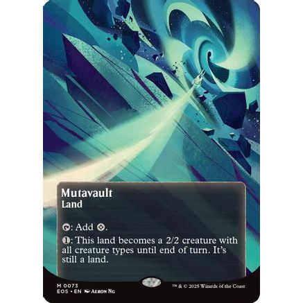 Mutavault (0073) (Borderless) (EOS-073) - Edge of Eternities: Stellar Sights
