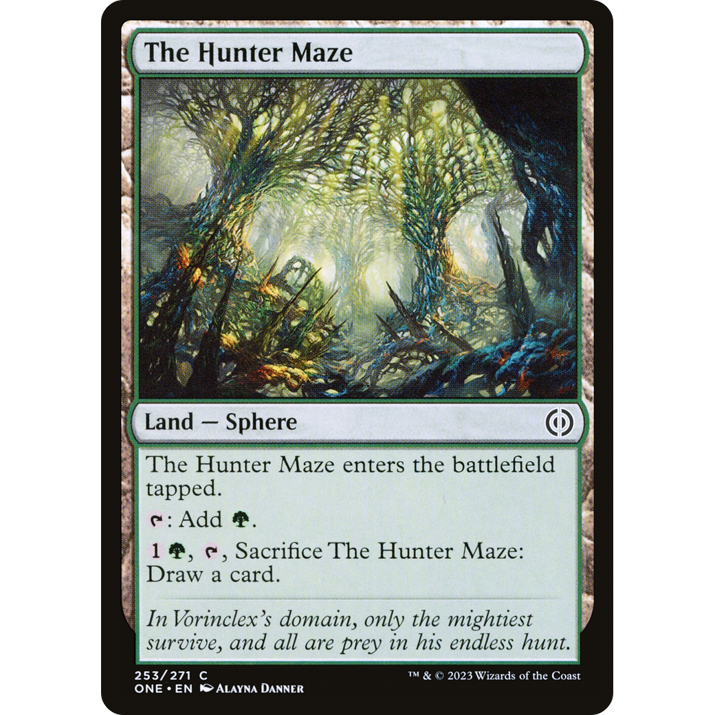 The Hunter Maze (ONE-253) - Phyrexia: All Will Be One Foil