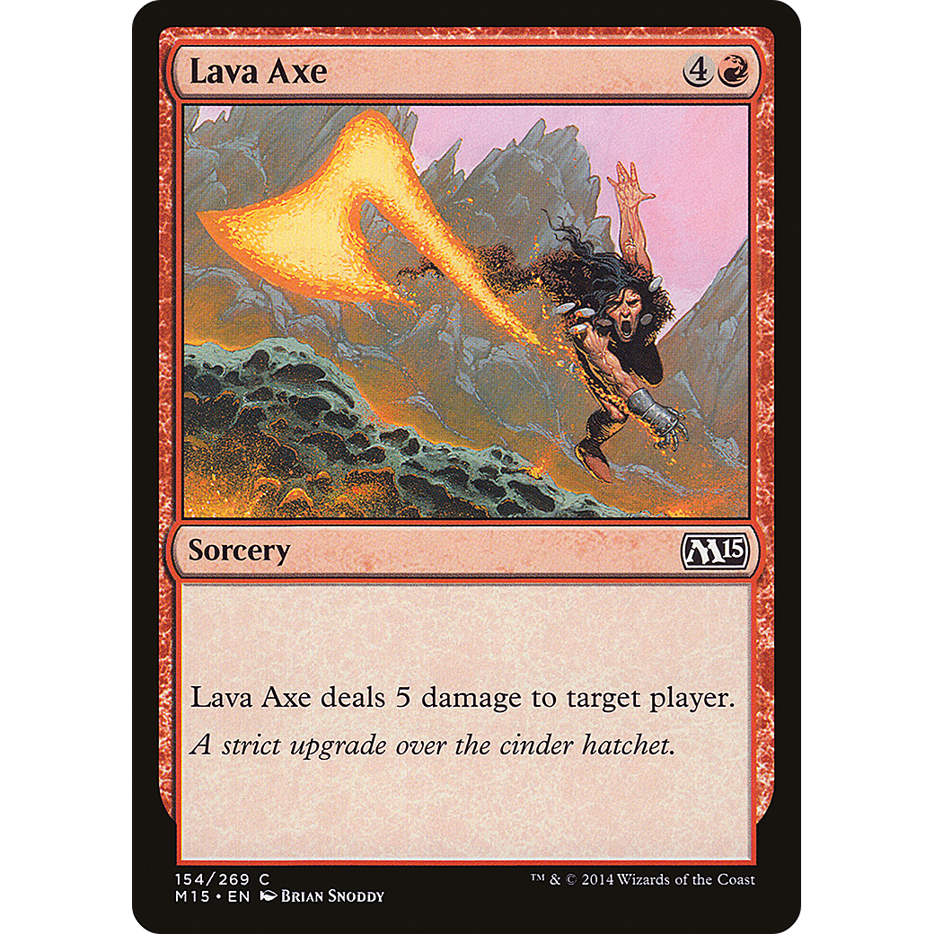 Lava Axe (M15-154) - Magic 2015