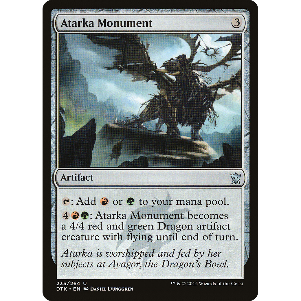 Atarka Monument (DTK-235) - Dragons of Tarkir Foil