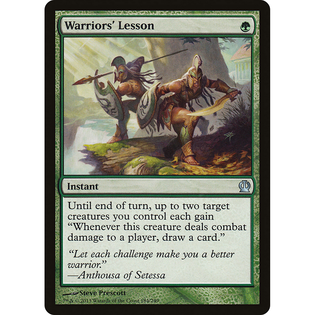 Warriors' Lesson (THS-184) - Theros
