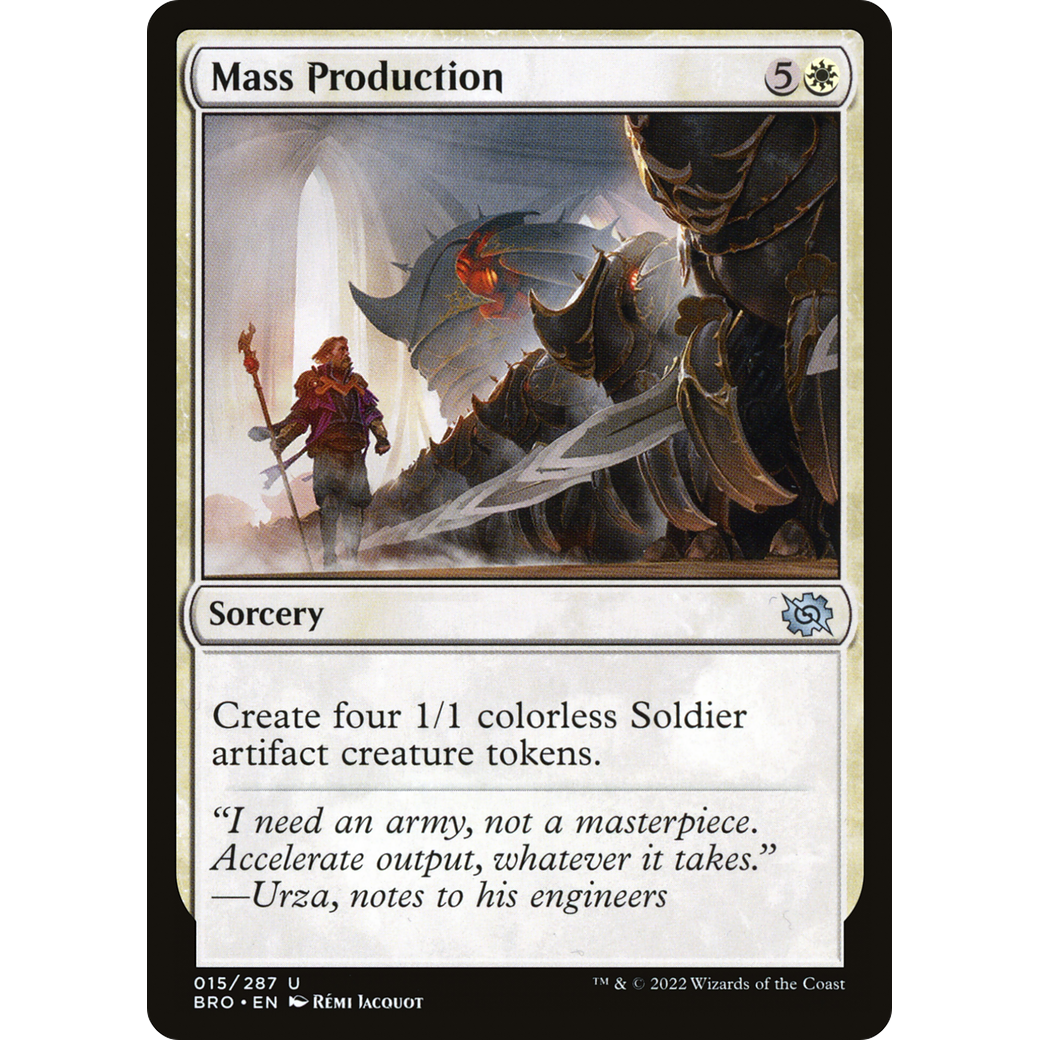 Mass Production (BRO-015) - The Brothers' War