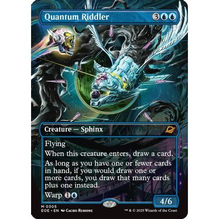 Quantum Riddler (Borderless) (EOE-305) - Edge of Eternities