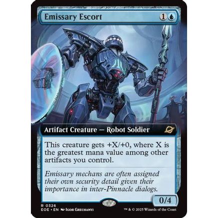 Emissary Escort (Extended Art) (EOE-326) - Edge of Eternities