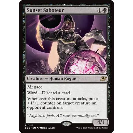 Sunset Saboteur (EOE-116) - Edge of Eternities