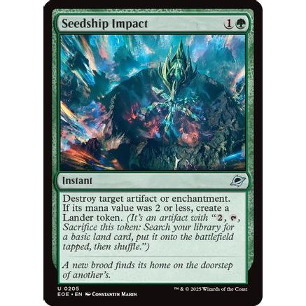 Seedship Impact (EOE-205) - Edge of Eternities Foil
