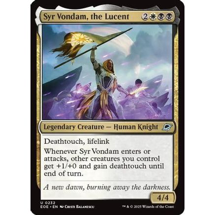 Syr Vondam, the Lucent (EOE-232) - Edge of Eternities