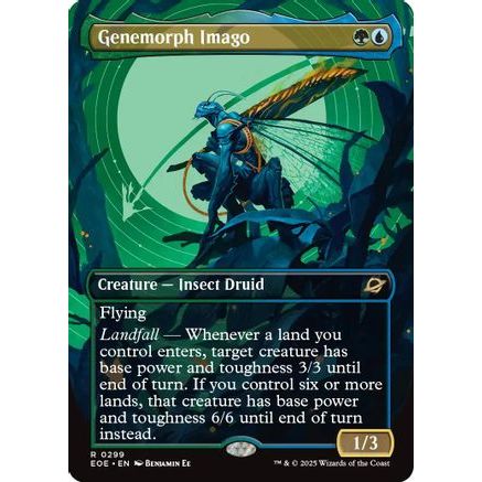 Genemorph Imago (Borderless) (EOE-299) - Edge of Eternities