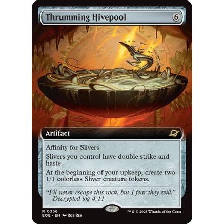 Thrumming Hivepool (Extended Art) (EOE-356) - Edge of Eternities
