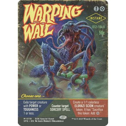 Warping Wail (Showcase) (SPG-119) - Special Guests Foil