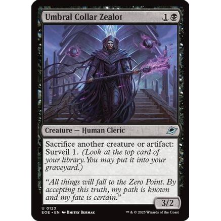 Umbral Collar Zealot (EOE-123) - Edge of Eternities