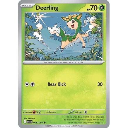 Deerling 6 - SV White Flare