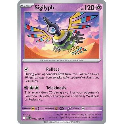 Sigilyph 38 - SV White Flare