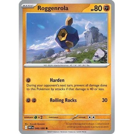 Roggenrola 46 - SV White Flare