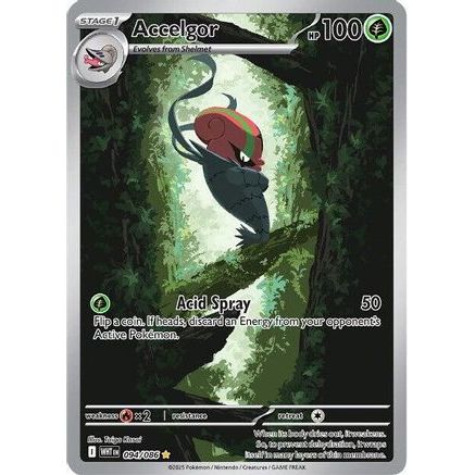 Accelgor - 094/086 94 - SV White Flare Holofoil