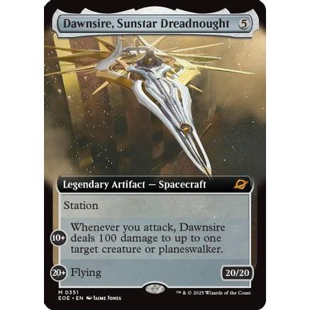 Dawnsire, Sunstar Dreadnought (Extended Art) (EOE-351) - Edge of Eternities