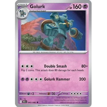 Golurk 43 - SV Black Bolt