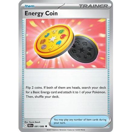 Energy Coin 81 - SV Black Bolt Reverse Holofoil