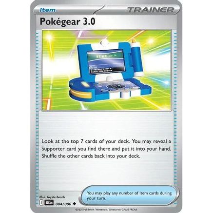 Pokegear 3.0 84 - SV Black Bolt Reverse Holofoil