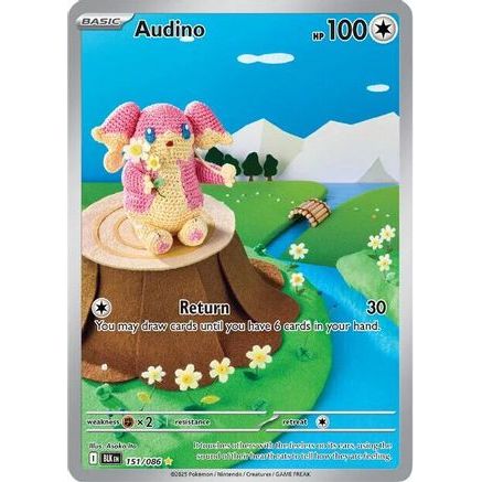 Audino - 151/086 151 - SV Black Bolt Holofoil