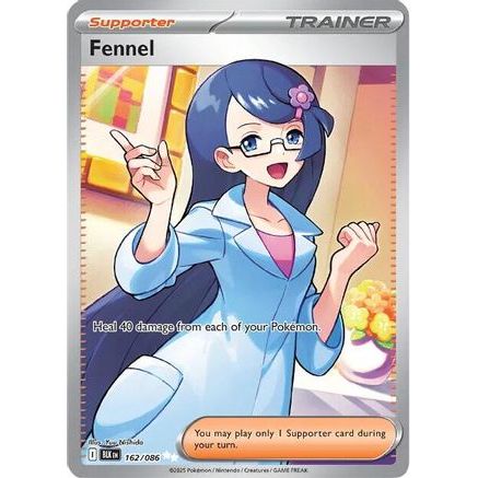 Fennel - 162/086 162 - SV Black Bolt Holofoil