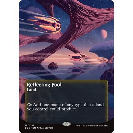 Reflecting Pool (0081) (Borderless) (EOS-081) - Edge of Eternities: Stellar Sights Foil
