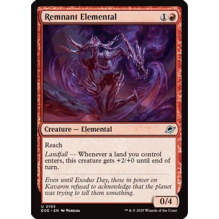 Remnant Elemental (EOE-155) - Edge of Eternities Foil