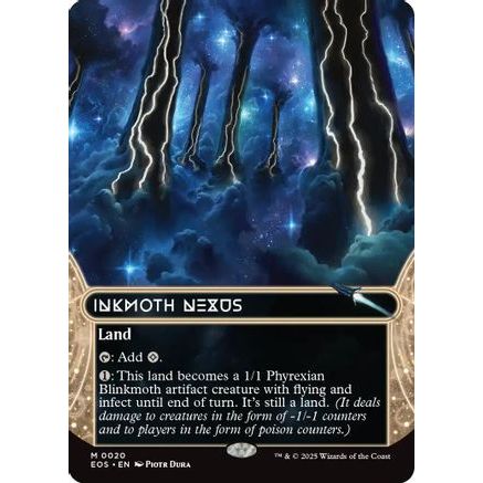 Inkmoth Nexus (0020) (Borderless) (EOS-020) - Edge of Eternities: Stellar Sights